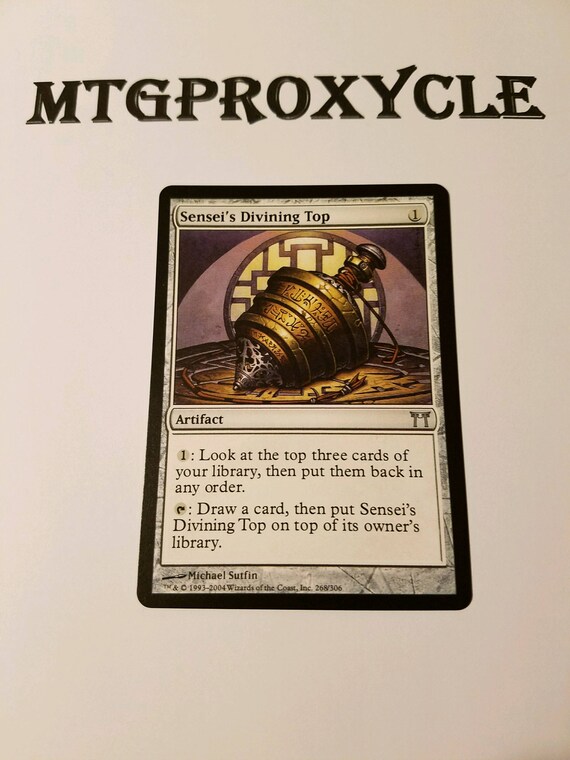 Sensei's Divining Top MTG Proxy