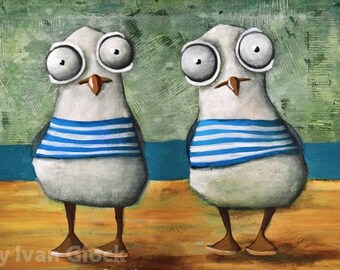 stupid seagulls , seagulls Drawing, Cute seagulls, seagulls cartoon, big eyes seagulls,