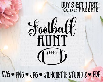 Football Aunt SVG T-Shirt Image Design for Vinyl Cutters Sublimation Print DIY Shirt Design American Football Season Nephew