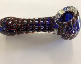 Blue pipe/glass pipe/spoon pipe/hand pipe