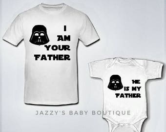 father son matching shirt and onesie