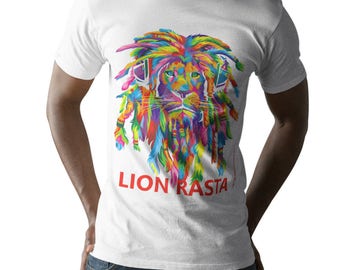 lion with dreads shirt