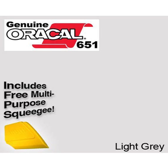 oracal 651 light grey gloss print vinyl sticker roll of oracle