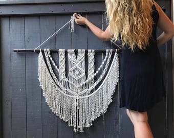 Large Wall Hanging Macrame, Macrame Wall Hanging