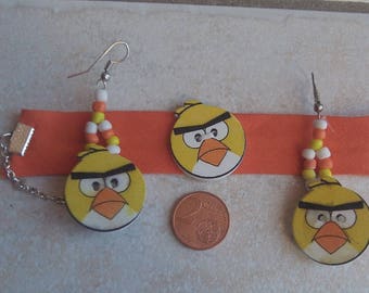 angry bird ornament