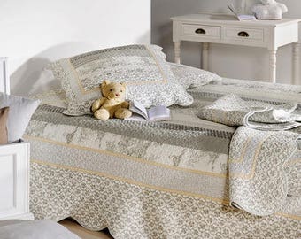 Plaid, quilts, bedspreads, flowers, 150 x 150 cm L l