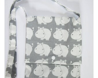 bag shoulder hippos 3 to 8 years old boy