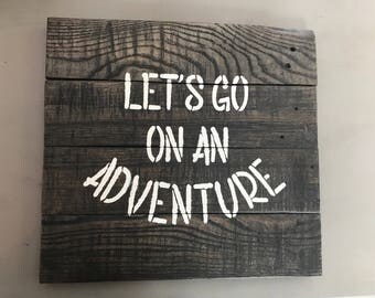 Custom painted wood signs