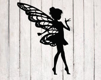 Fairy SVG | Fairy Cut File | Silhouette Files | Cricut Files | SVG Cut Files | PNG Files