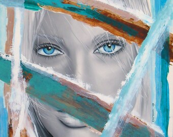 Beautiful poster 60 * 80 hypnosis