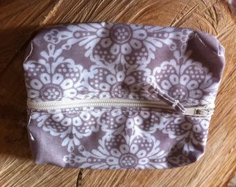 Large wallet in coated canvas