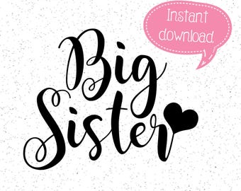 Download Little sister svg | Etsy