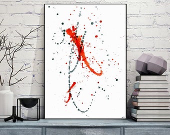 Abstract art ORIGINAL Watercolor painting Abstract Watercolor Modern art Home decor Abstract wall art Original painting Home office decor