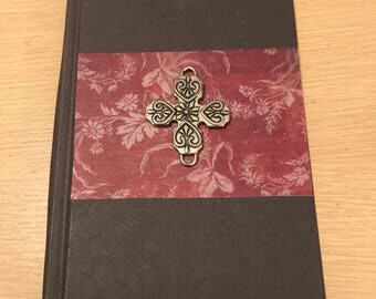 Upcycled eReader case, embellished, Kindle, Nook, old book, 7" device, handmade