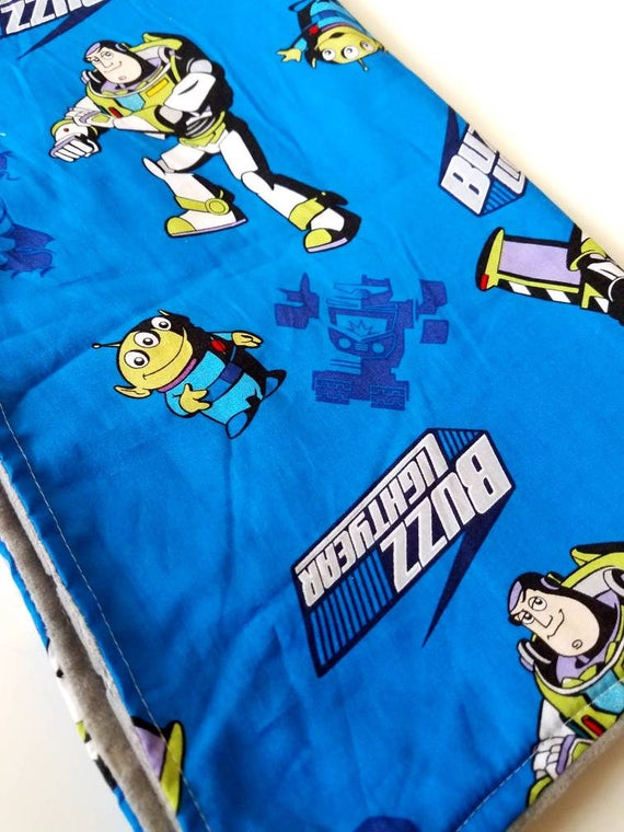 Buzz Lightyear Baby Blanket Toy Story Blanket Minky