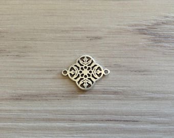 Silver Flower connector