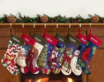 Personalized Stockings,Personalized Christmas Stockings,Monogrammed Christmas stockings,Gift for him, Gift for her