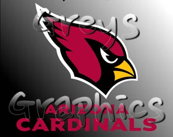 Arizona Cardinals Primary Logo with Logotype Full Color - SVG - DXF - EPS - Vectors