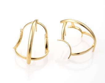 Wave earrings