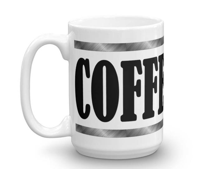 Coffee Definition Mug, Parody Mugs, Mug, Coffeeholic Mug, Coffee Fiend Mug, Define Coffee Mug, Unique Mugs, Cool Mugs, Cute Sayings Mugs