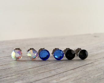 Hypoallergenic Stud Earrings - Titanium Post Earrings - Titanium Stud Earrings - Hypoallergenic - Post Earrings - Stud Earrings