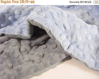 SALE Custom Minky Baby Blanket - for baby boy or girl Can Be Personalized