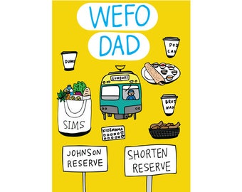 Father's Day Card - West Footscray Dad