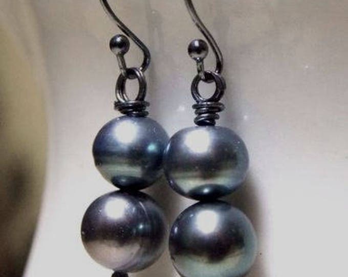 Pearl Earrings Freshwater Pearl Earrings Sterling Silver Dainty Small Pearls Wedding Minimalist Pearl Jewelry Simple Drop Earrings