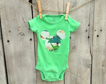 Newborn The Good Dinosaur Inspired Bodysuit