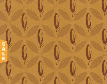 Hot August Paper Sale Collage Scrapbook Artist Papers 18x24 Brown & Dark Mustard Color Sheets Card Book Making in Round Reel Design