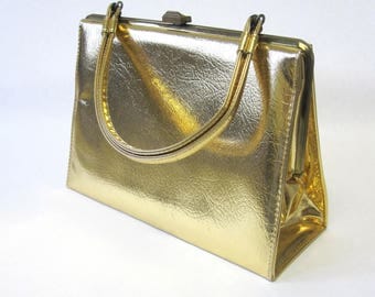 golden hand purse