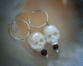 Carved Pearl Skulls