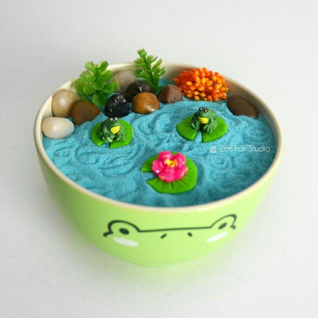 Unique Zen Gardens Original Handmade Gifts and by ZenFoxStudio