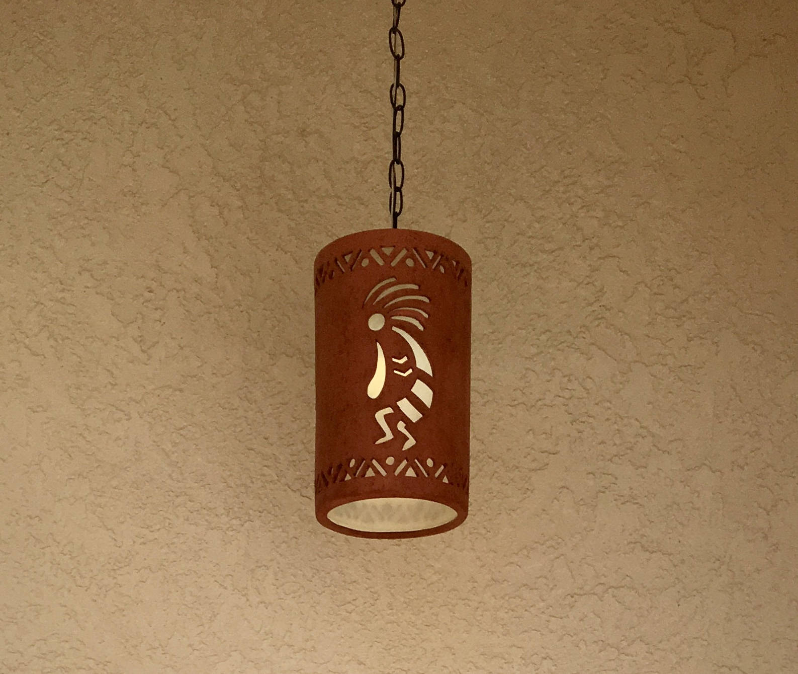 Southwestern lights Kokopelli Dancer Sconce Wall Light