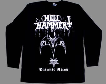 hellhammer satanic rites shirt