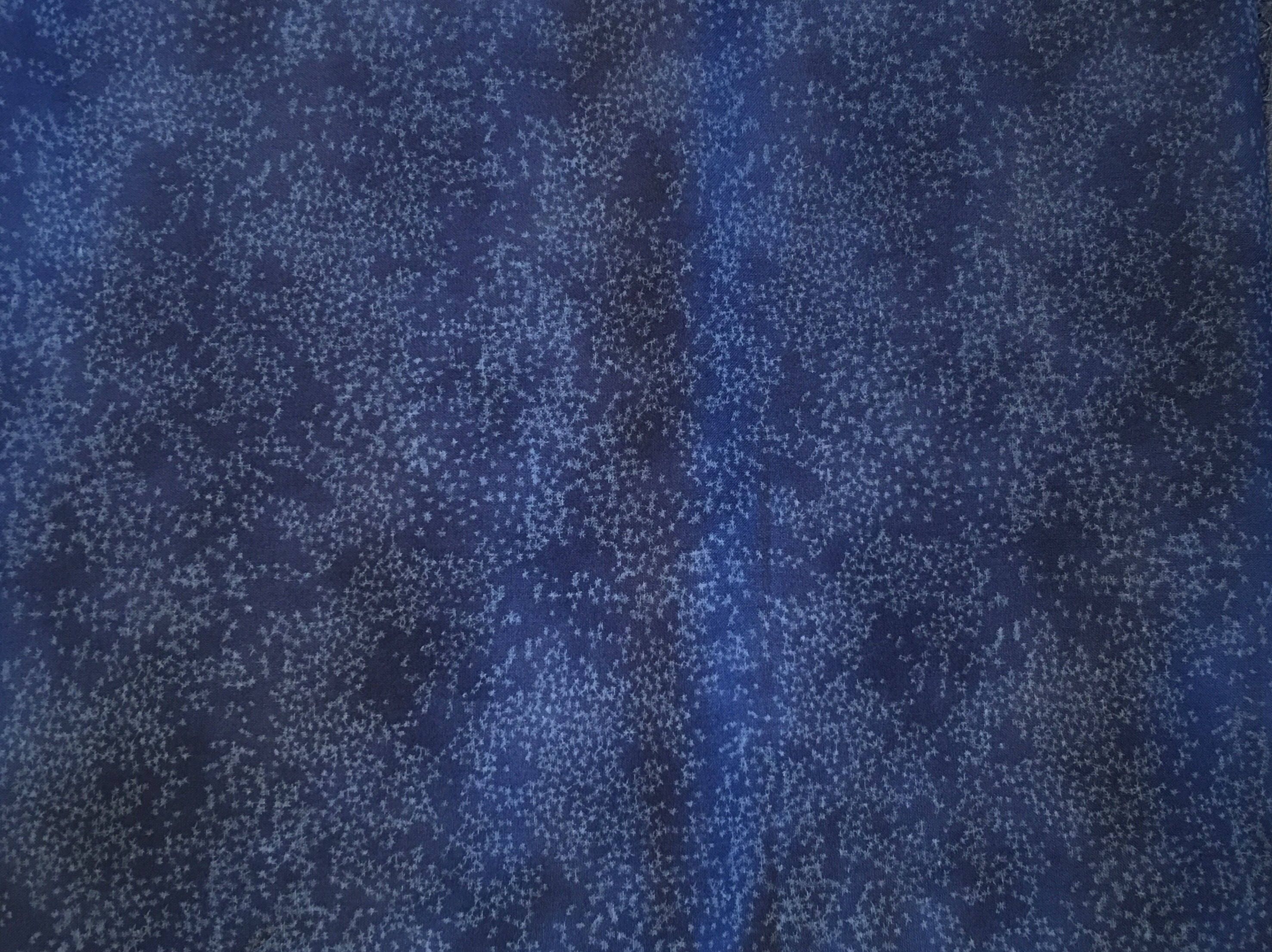 Blue fabric by the yard - blue Moda fabric - blue blender fabric from ...