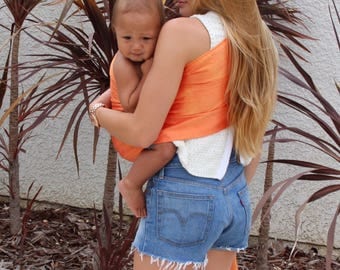 Baby sling, baby carrier, baby wrap, ring sling, water sling