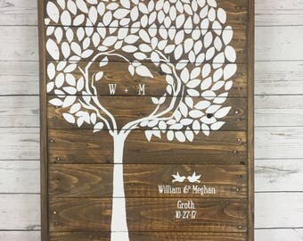 Wood Signs Home decor and Wedding Party Guest by RusticRestyle