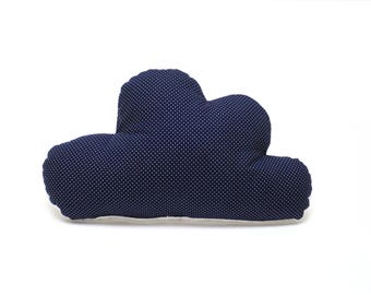 hug a cloud plush pillow cloud doll with raindrop patterned