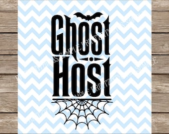 Ghost Host svg, Haunted Mansion svg, Halloween svg, Disney svg, Welcome, Welcome svg, Halloween, Haunted Mansion, Fall svg, Fall, cricut