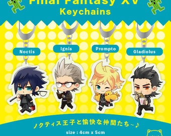 FINAL FANTASY 15 FFXV Acrylic Keychain Charms