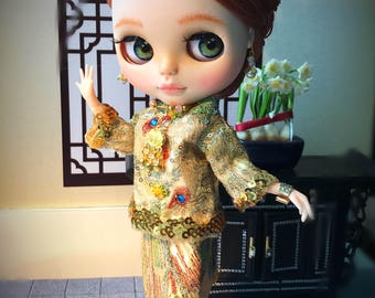 Custom Blythe Dolls For Sale by Custom Blythe Doll 13 - Chinese Bride Lin