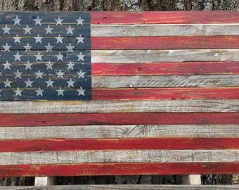 Hang Flag On Wall pallet flag | etsy Hang Flag On Wall pallet flag | etsy