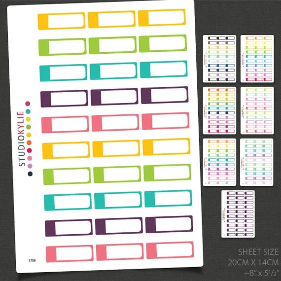Download Appointment Planner Stickers Quarter Box Size