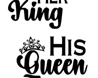 Free Free His Queen Svg Free 137 SVG PNG EPS DXF File