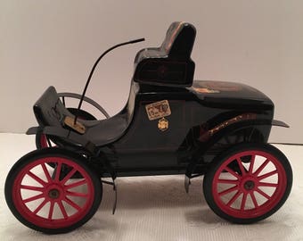 Jim Beam Decanter ~ Oldsmobile 75th Anniversary Decanter ~ 1897 - 1972 ~ Regal China ~ Man cave ~ Bar ~ Shabby Chic ~ Vintage