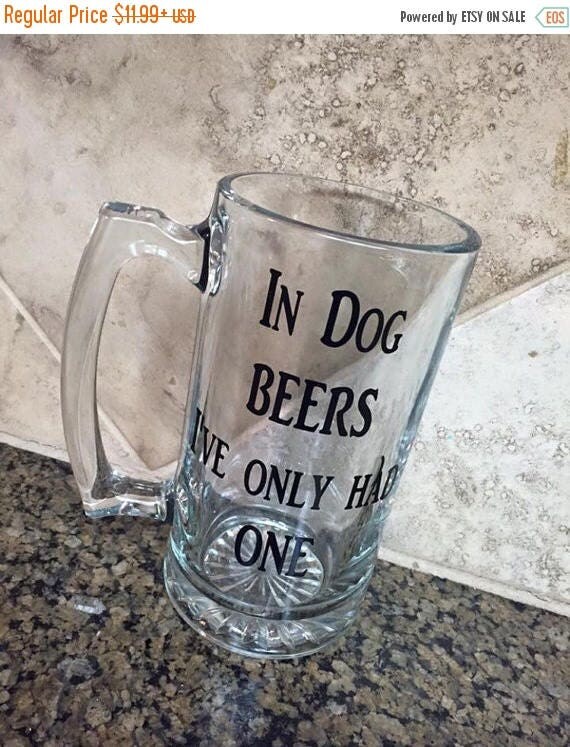 ON SALE Funny beer mugs funny beer glasses in dog beers