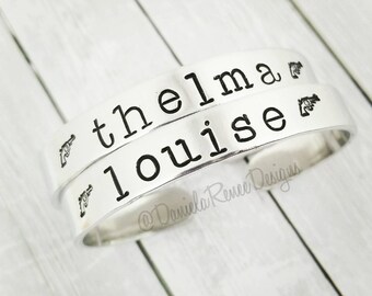 Thelma Louise Bracelet O Best Friend Friends Partner In Crime Thelma Louise Bracelet O Best Friend Friends Partner In Crime