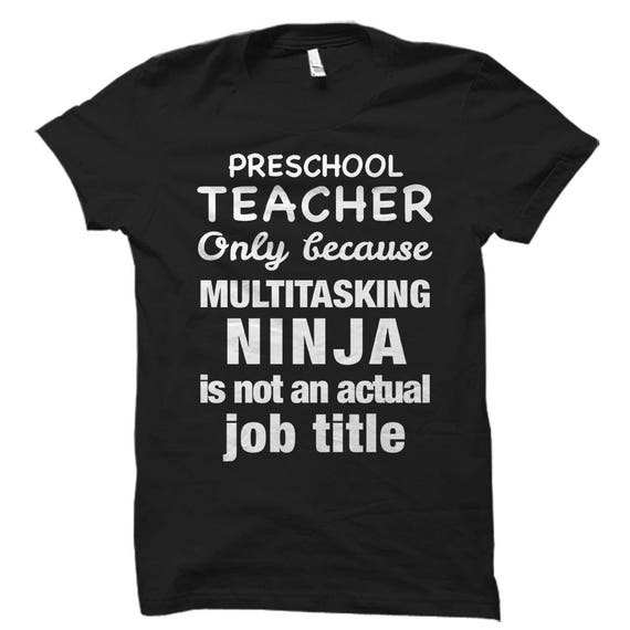Preschool teacher tee