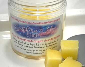 Sugar Scrub- Sugar Scrub Cubes- Exfoliating Scrub- Gift Ideas- Gift for Her- Essential Oil